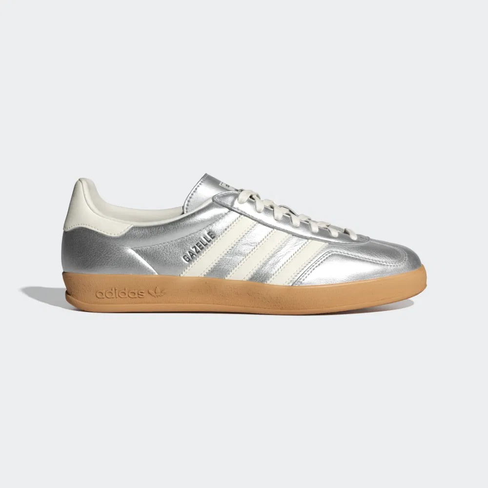 Adidas Gazelle Indoor Silver Sneaker JR1206 Neu A-Ware