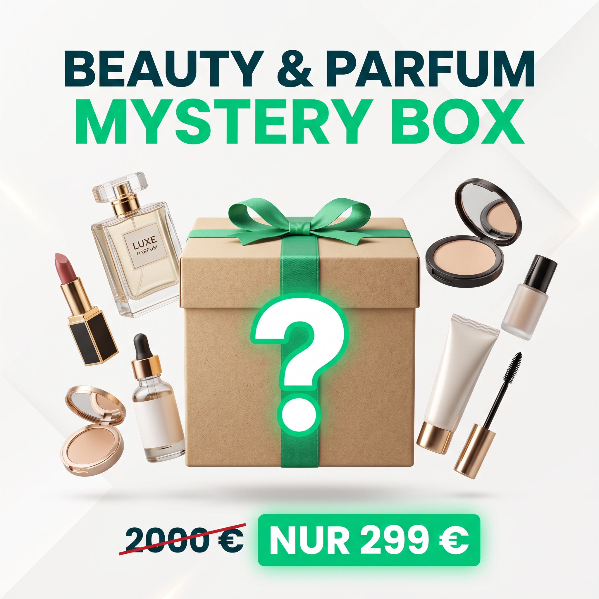 Beauty Mystery Box - 100 Items, Parfums and Beauty Products