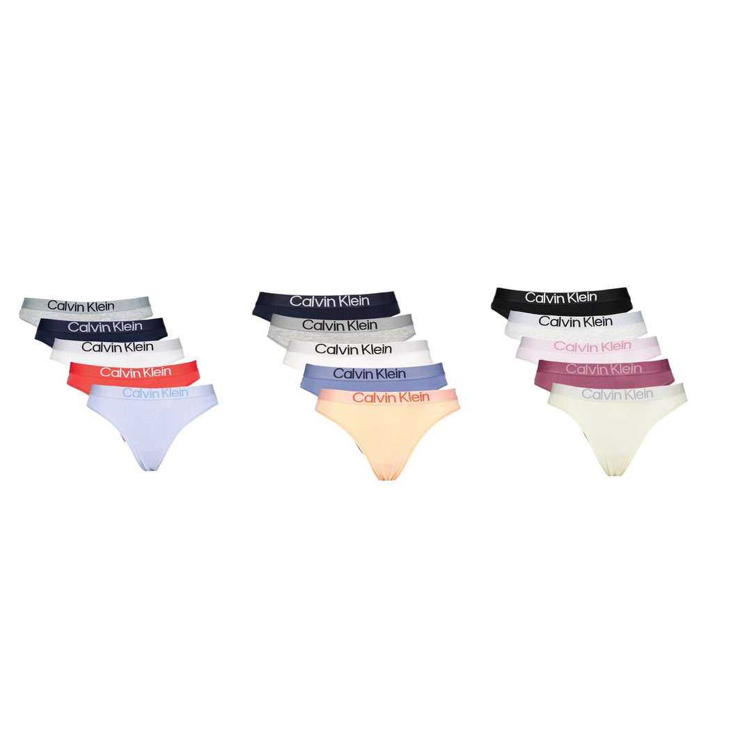 Calvin Klein Damen String Tanga 5er Pack QD5331
